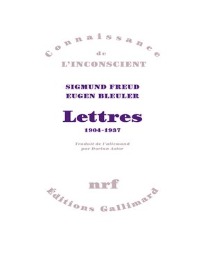 cover image of Lettres 1904-1937